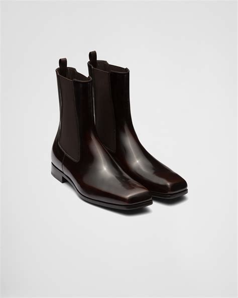 Sienna Brushed Leather Chelsea Boots 